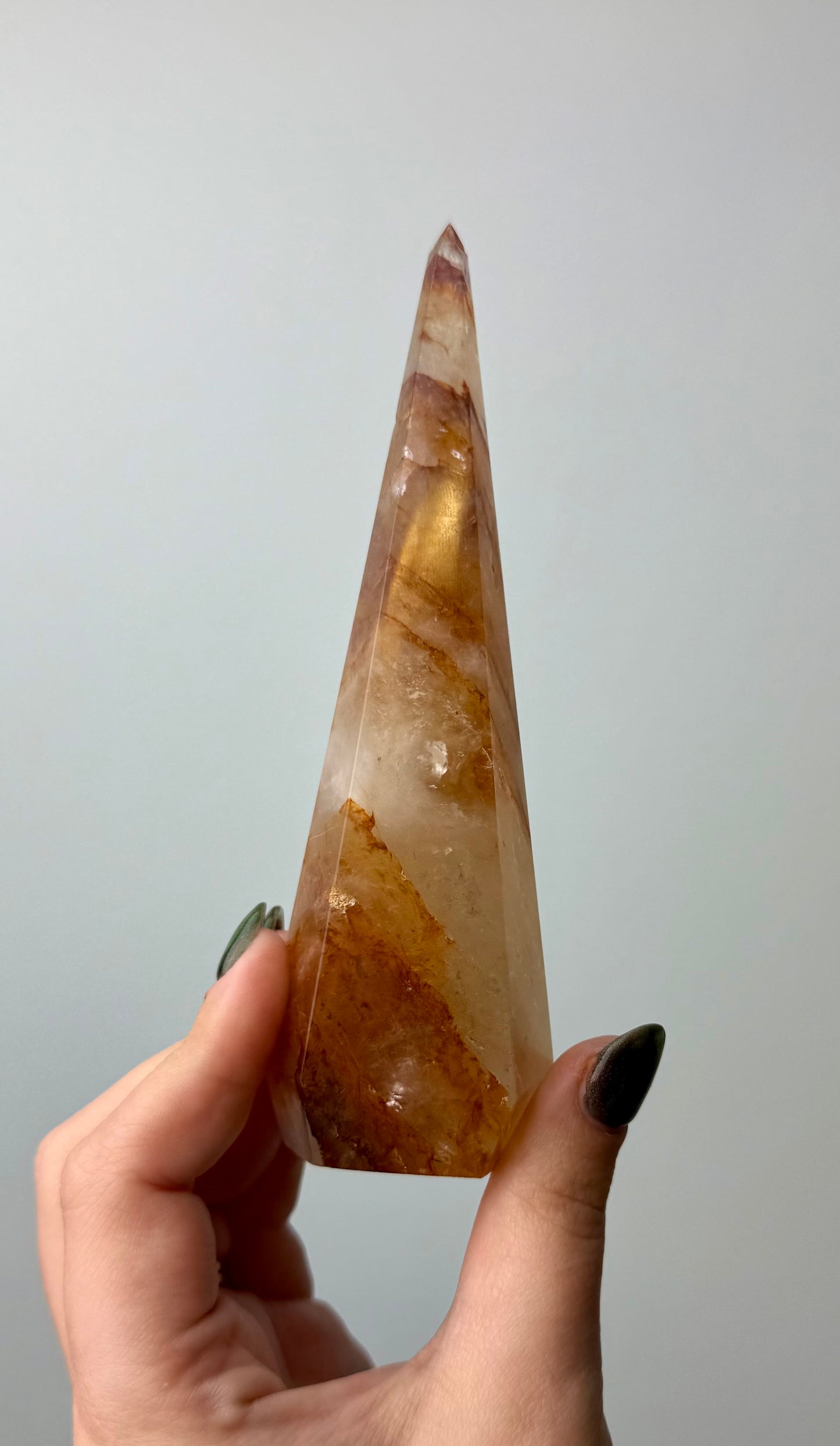 Golden healer obelisk tower