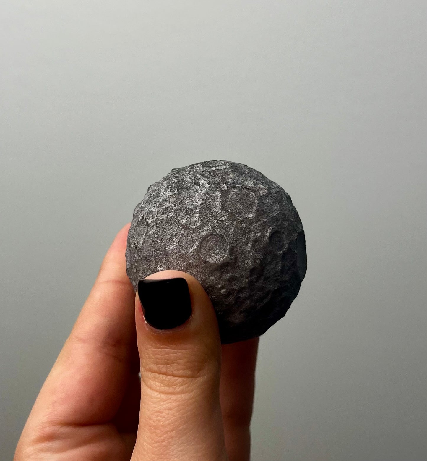 Realistic moon carving