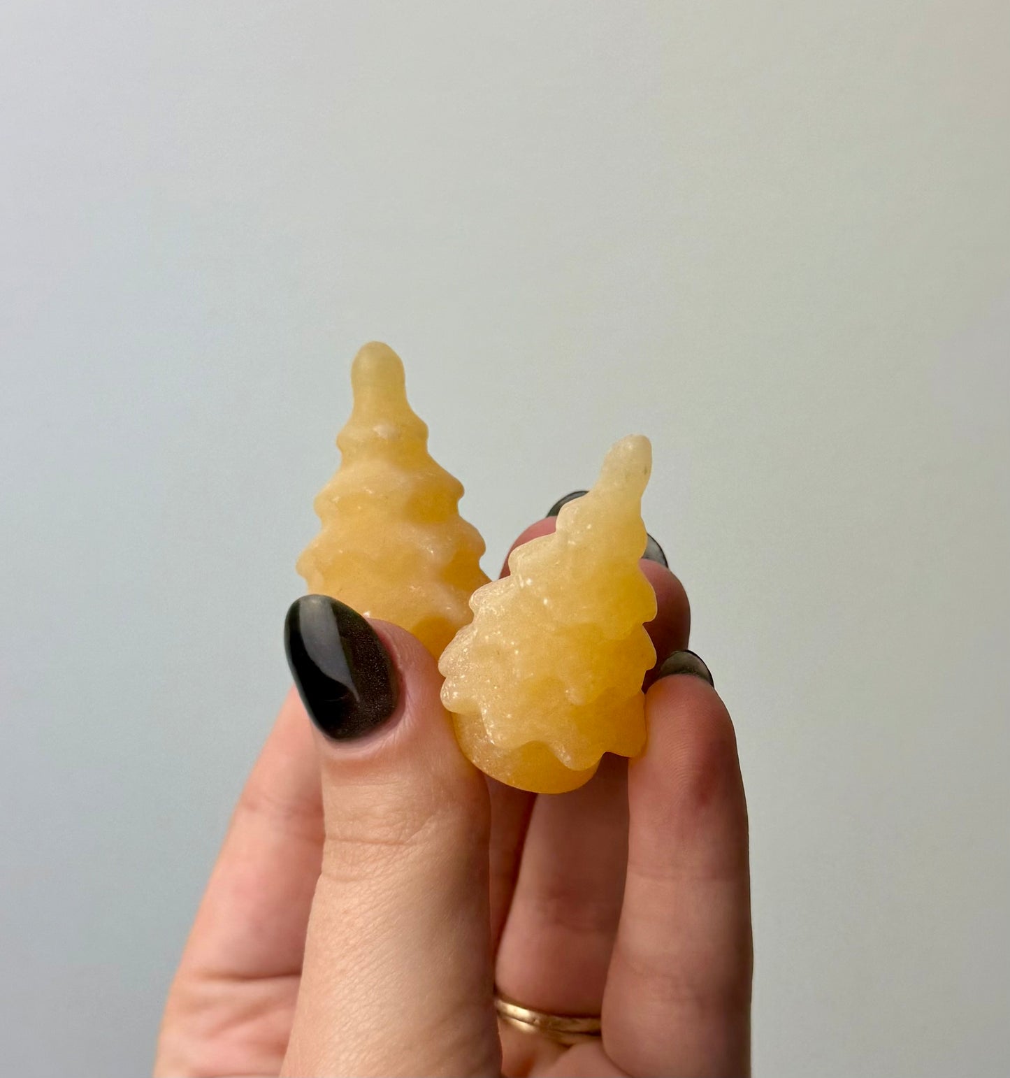 Christmas tree carvings