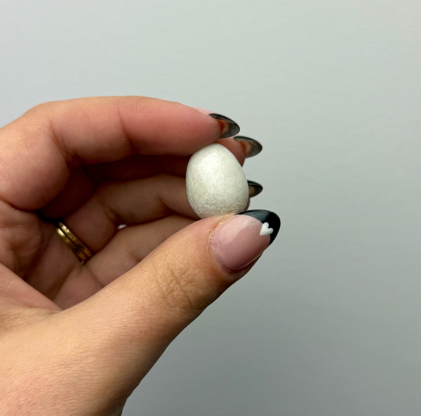 White opal mini egg