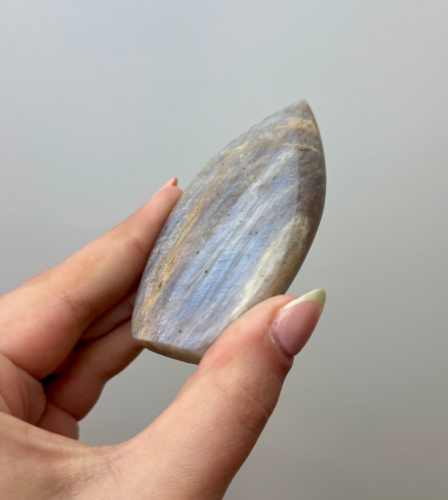 Blue moonstone tear freeforms