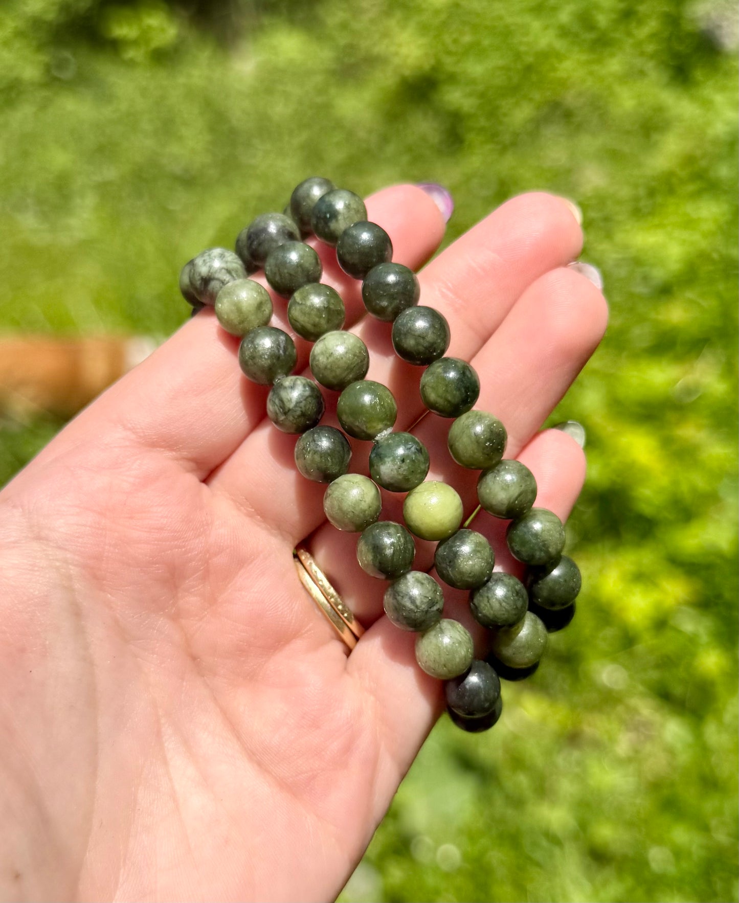Jade bracelets