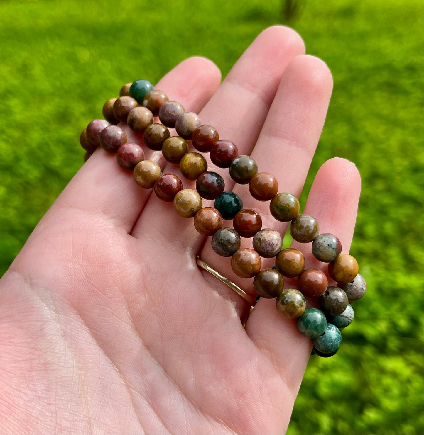 Ocean jasper bracelets