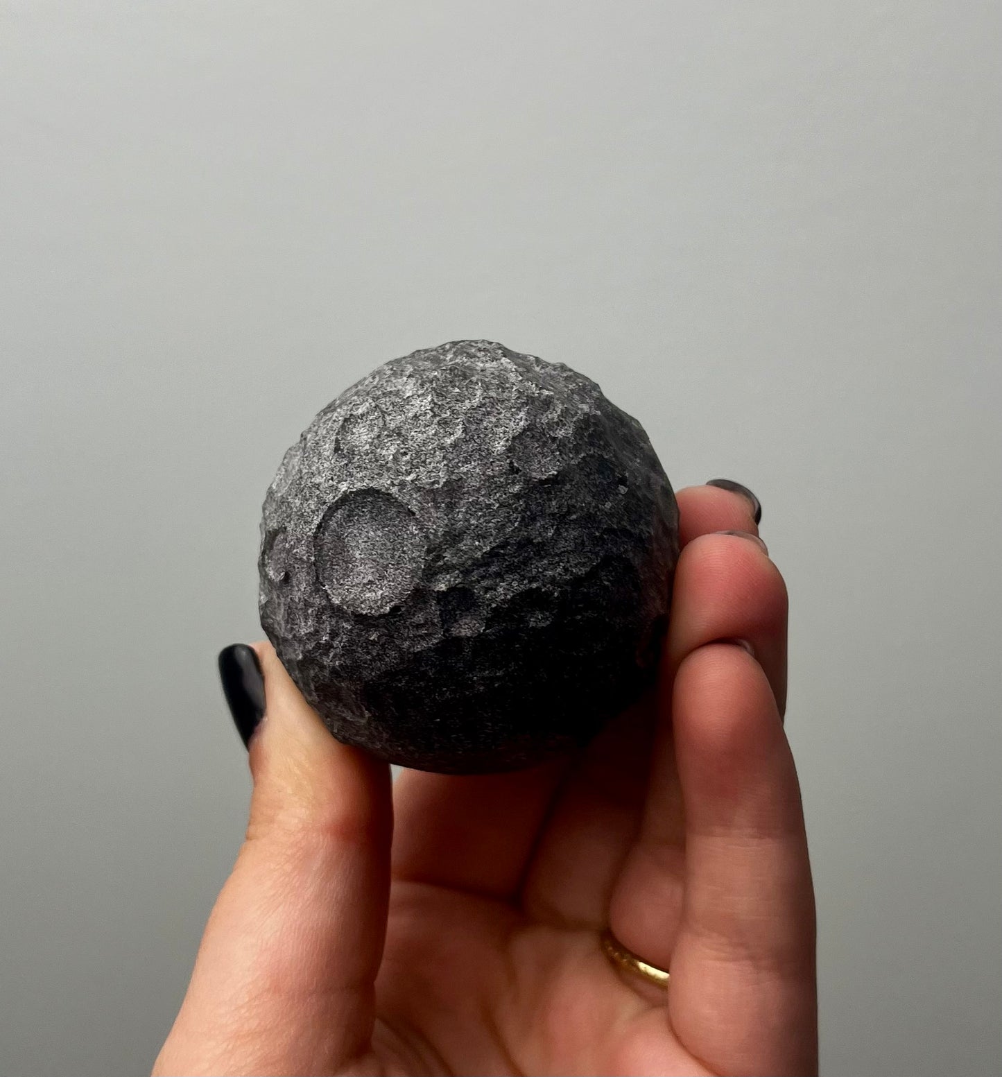 Realistic moon carving