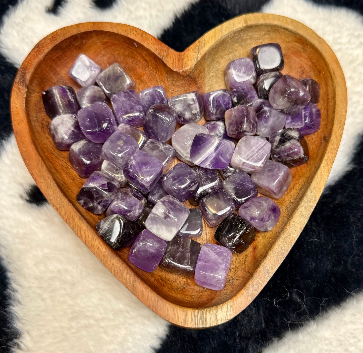 Amethyst cubes