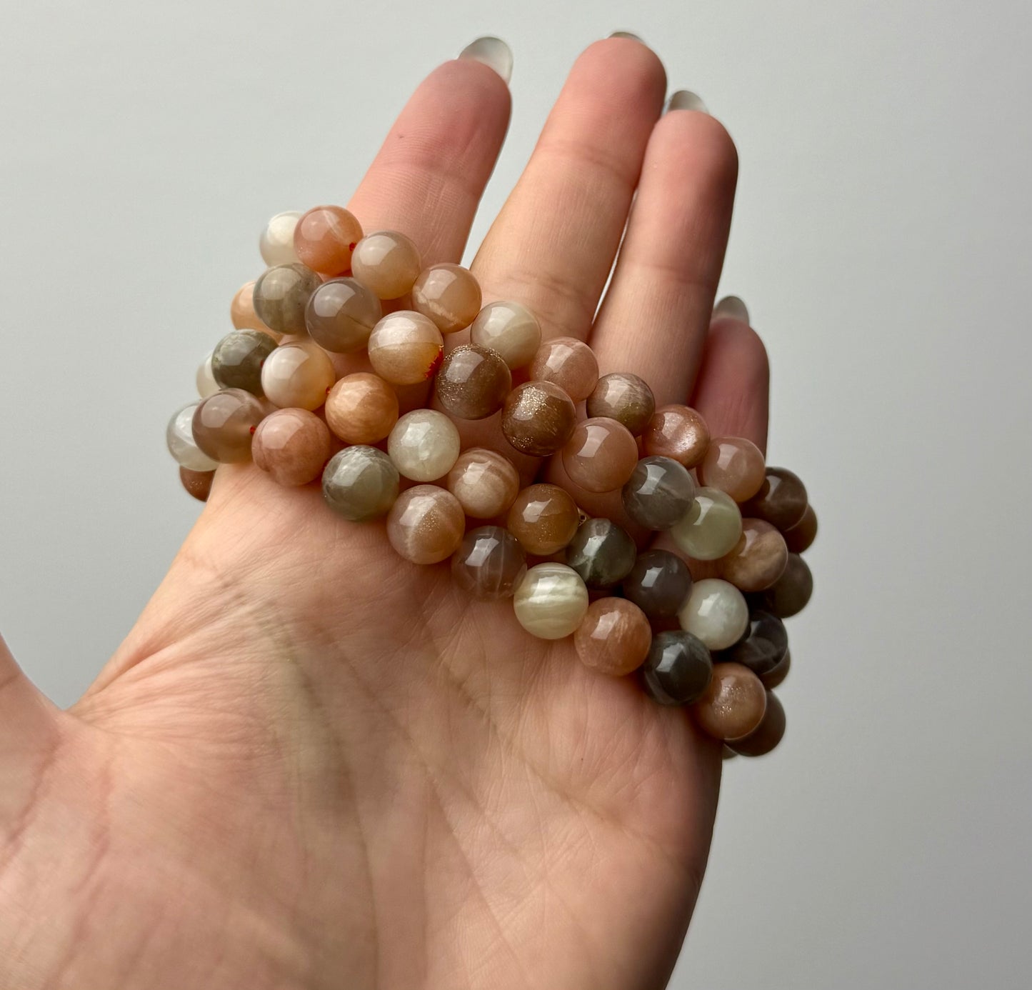 Mix moonstone bracelets