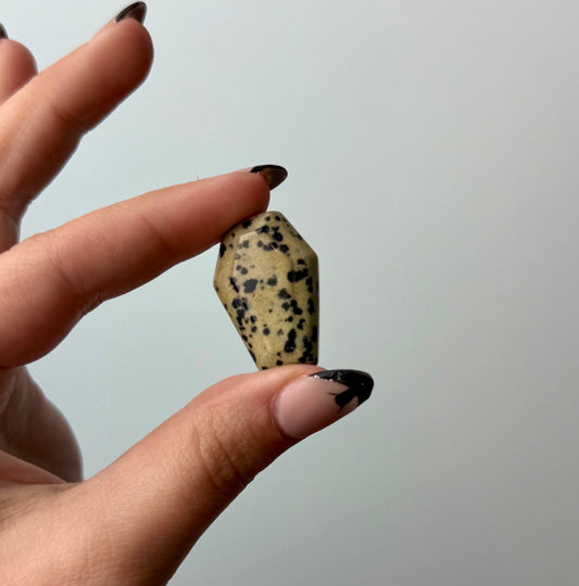 Dalmatian jasper coffin carving