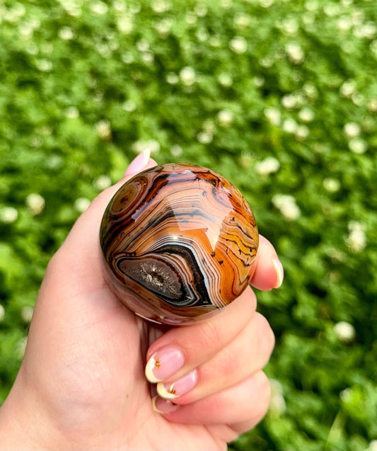 Sardonyx sphere
