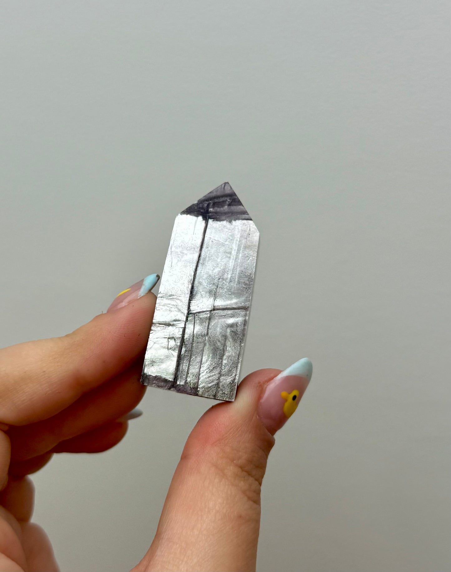 Purple mica/gem lepidolite tower