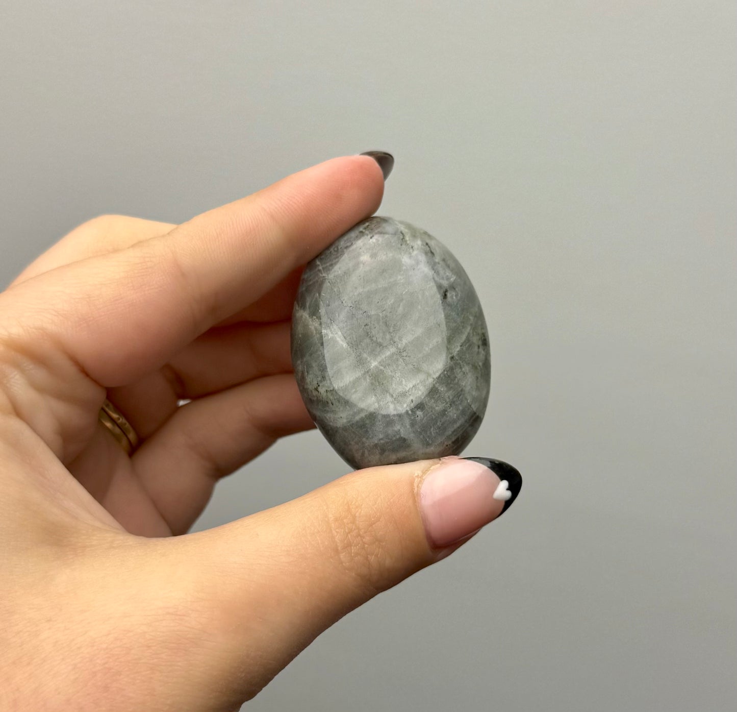 Labradorite palm stone