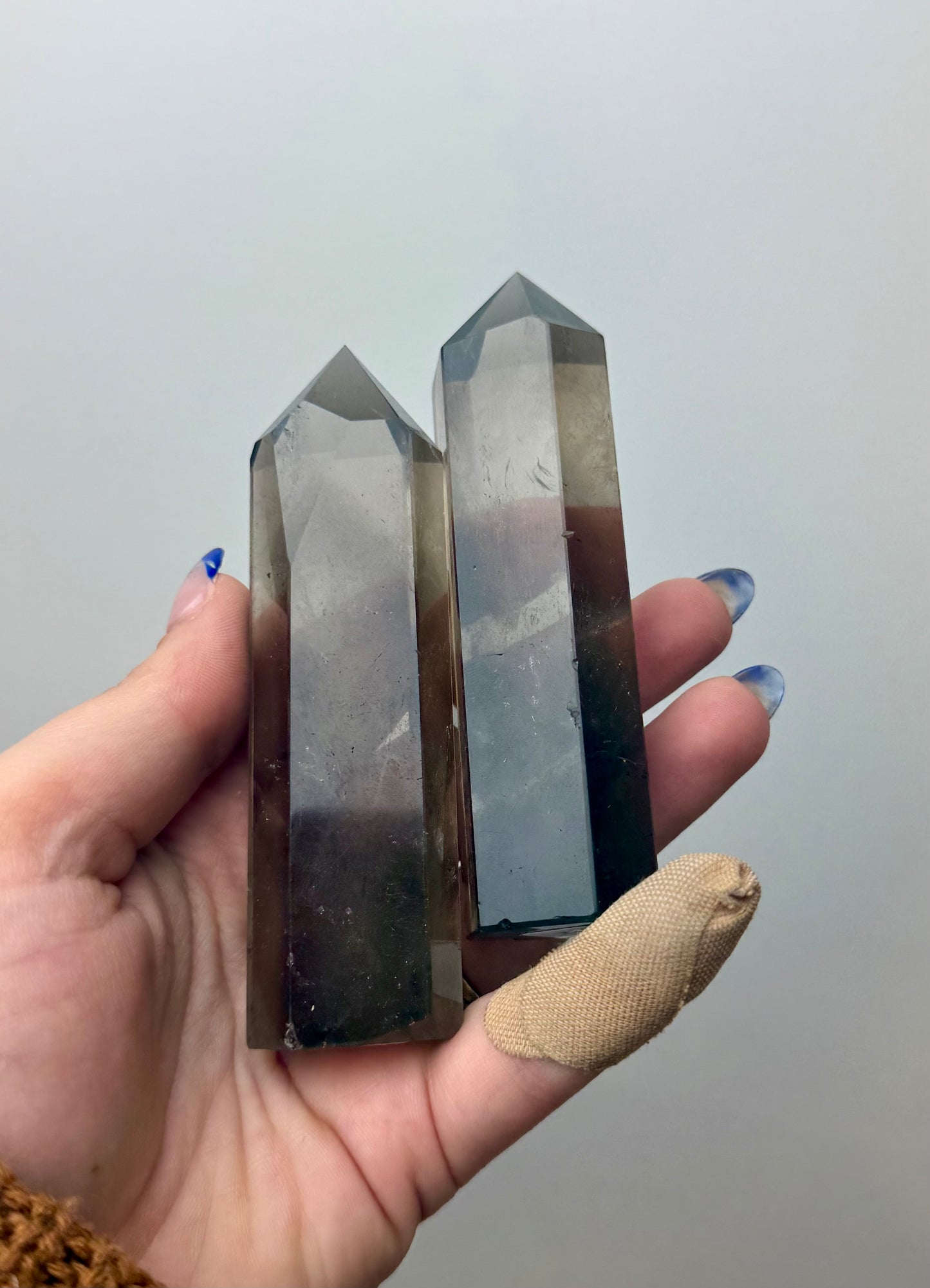 Smoky Quartz towers