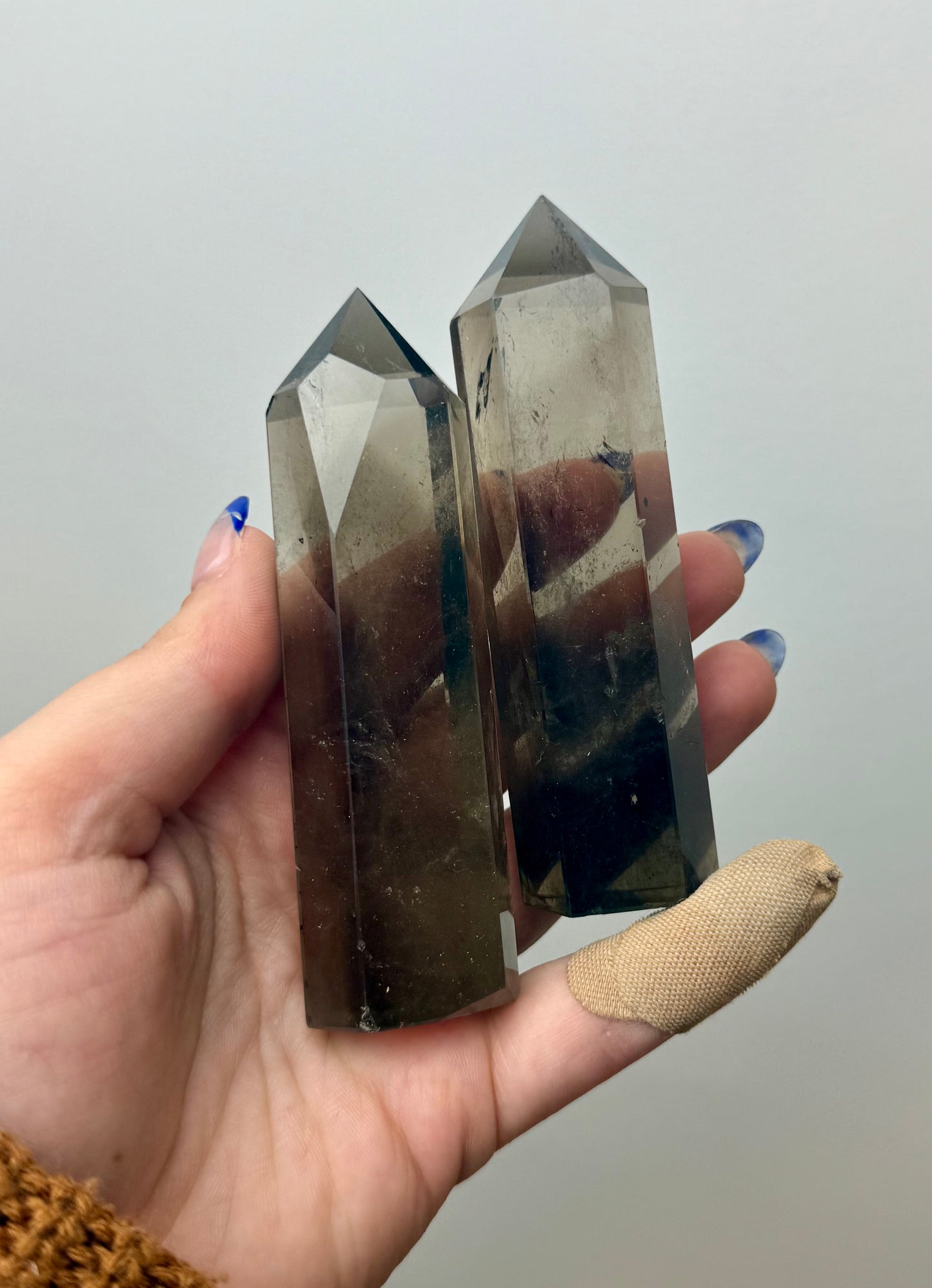 Smoky Quartz towers