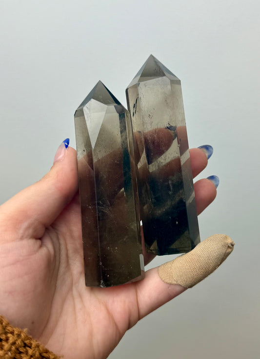 Smoky Quartz towers