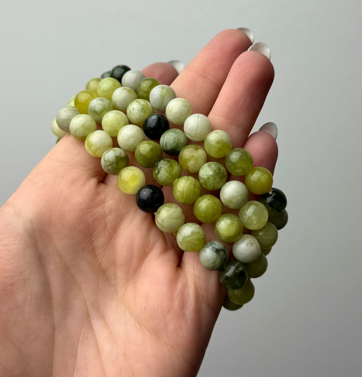 Mix jade bracelets