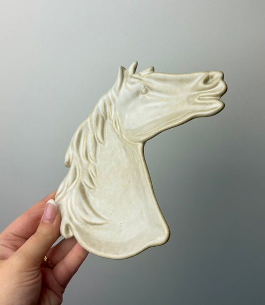 Horse dish thrifted find