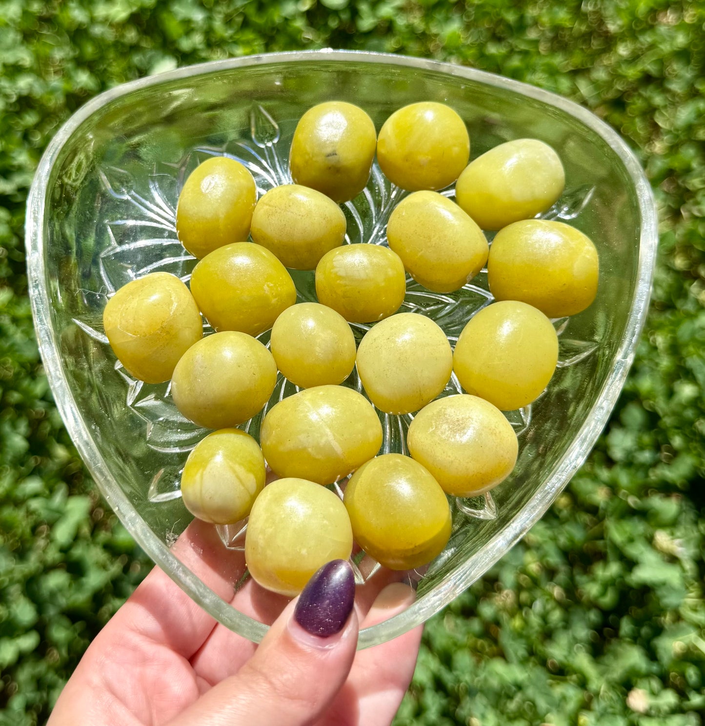Lemon jade tumbles