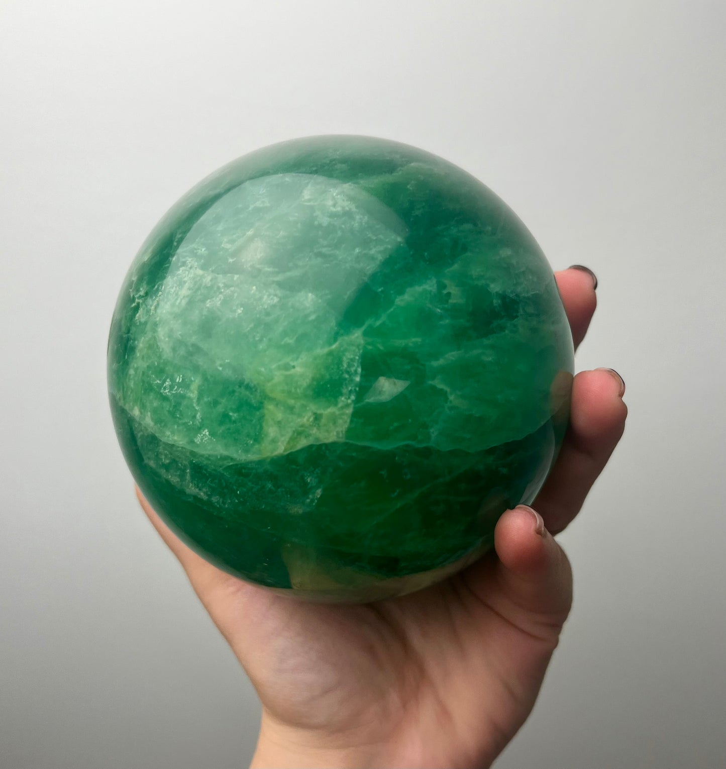 Fluorite sphere