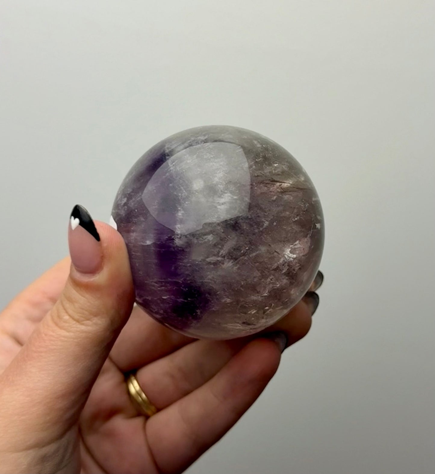 Amethyst sphere