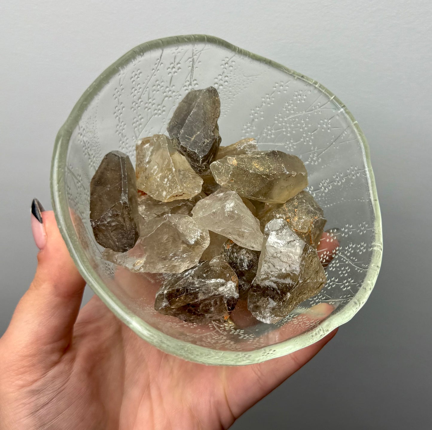 Smoky quartz raws