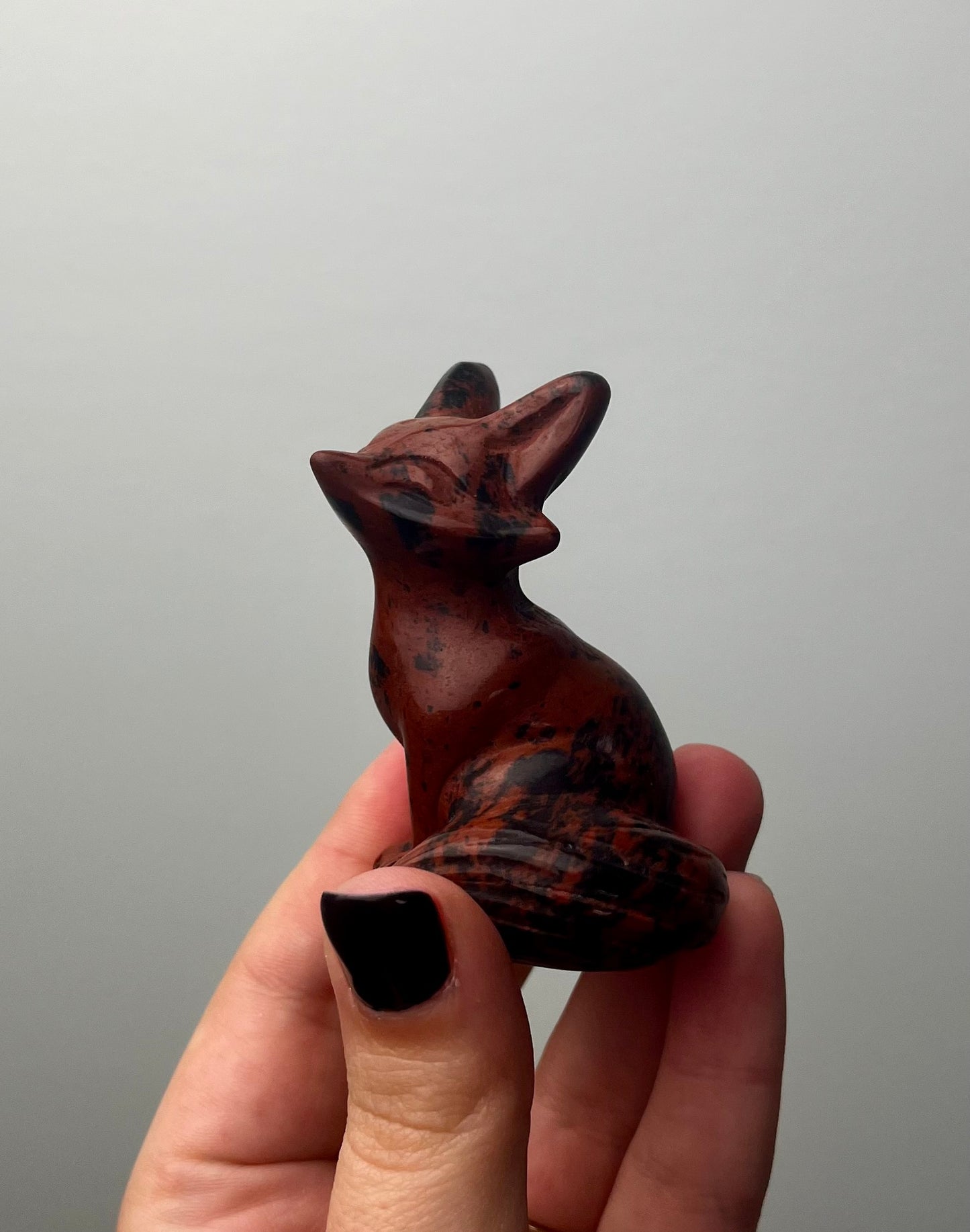 Fox carving