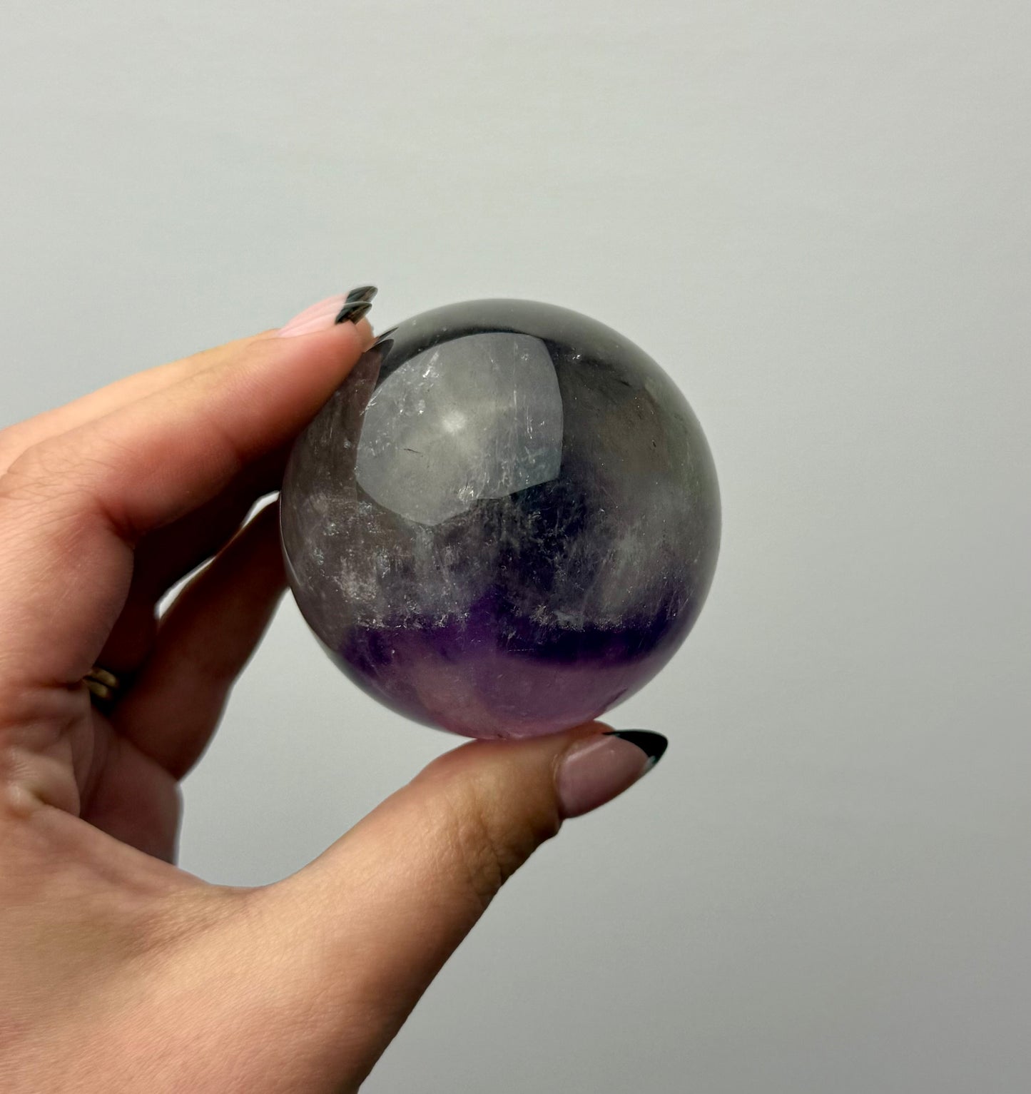 Amethyst sphere
