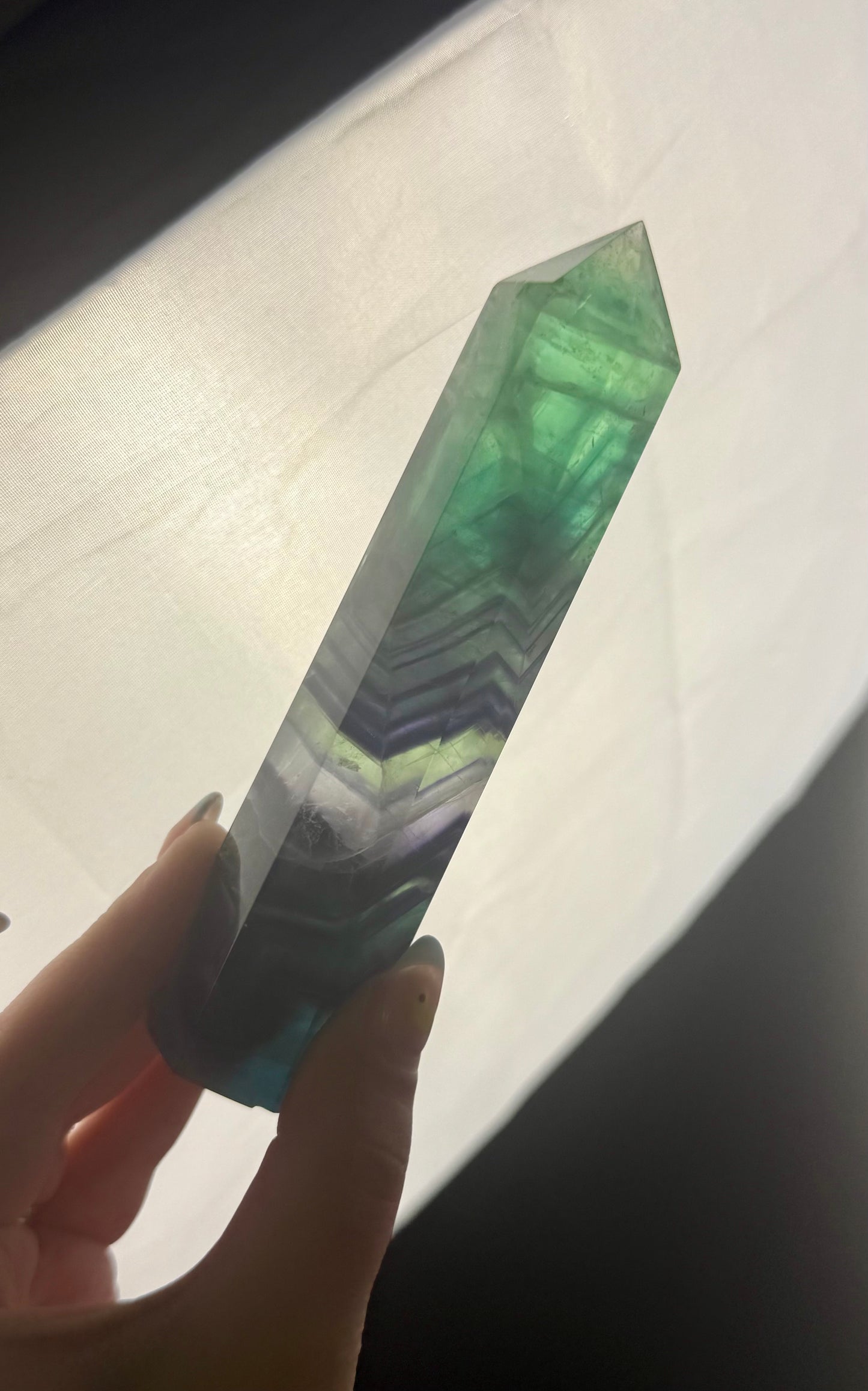 Fluorite tower