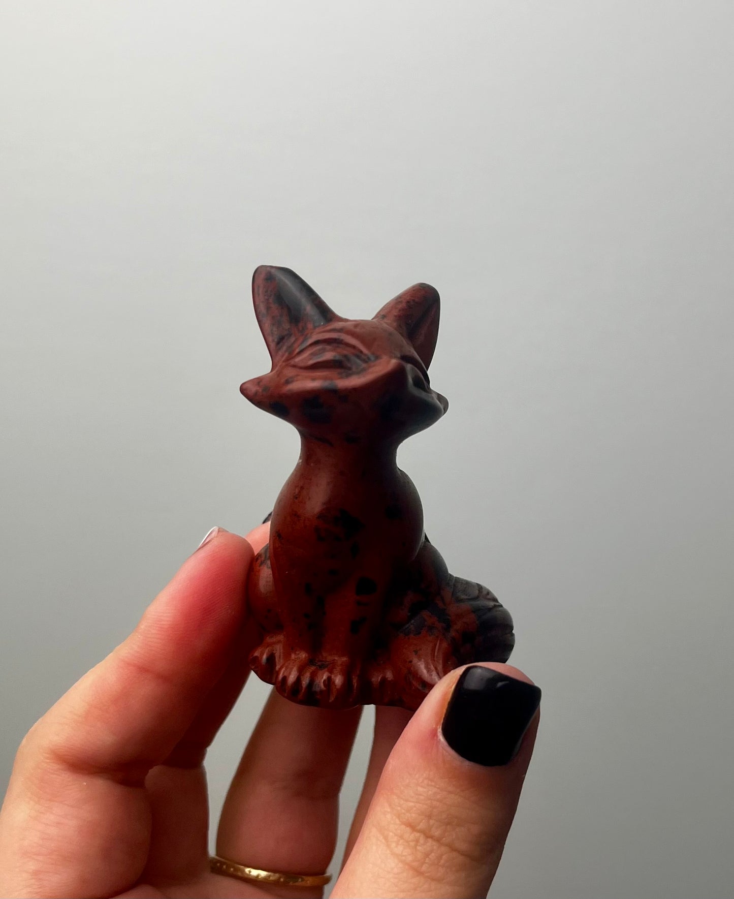 Fox carving