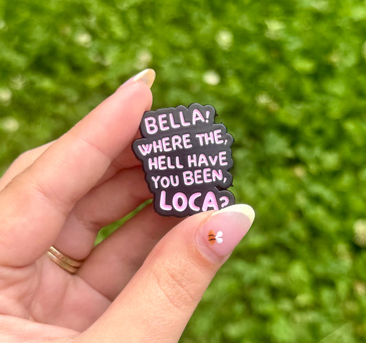 Twilight enamel pin