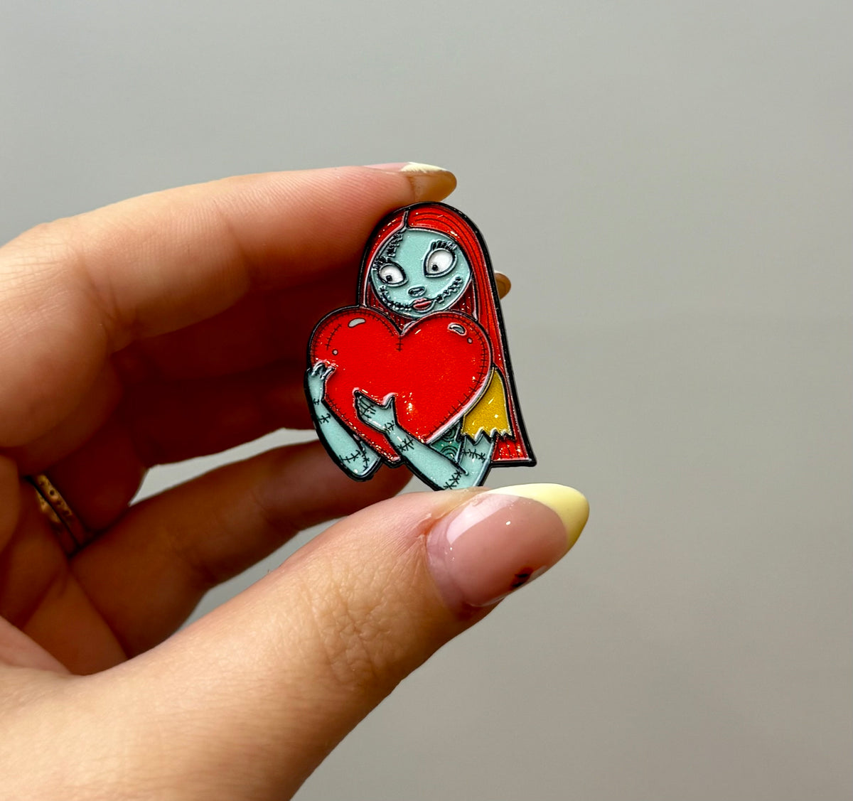 Sally nightmare before Christmas enamel pin