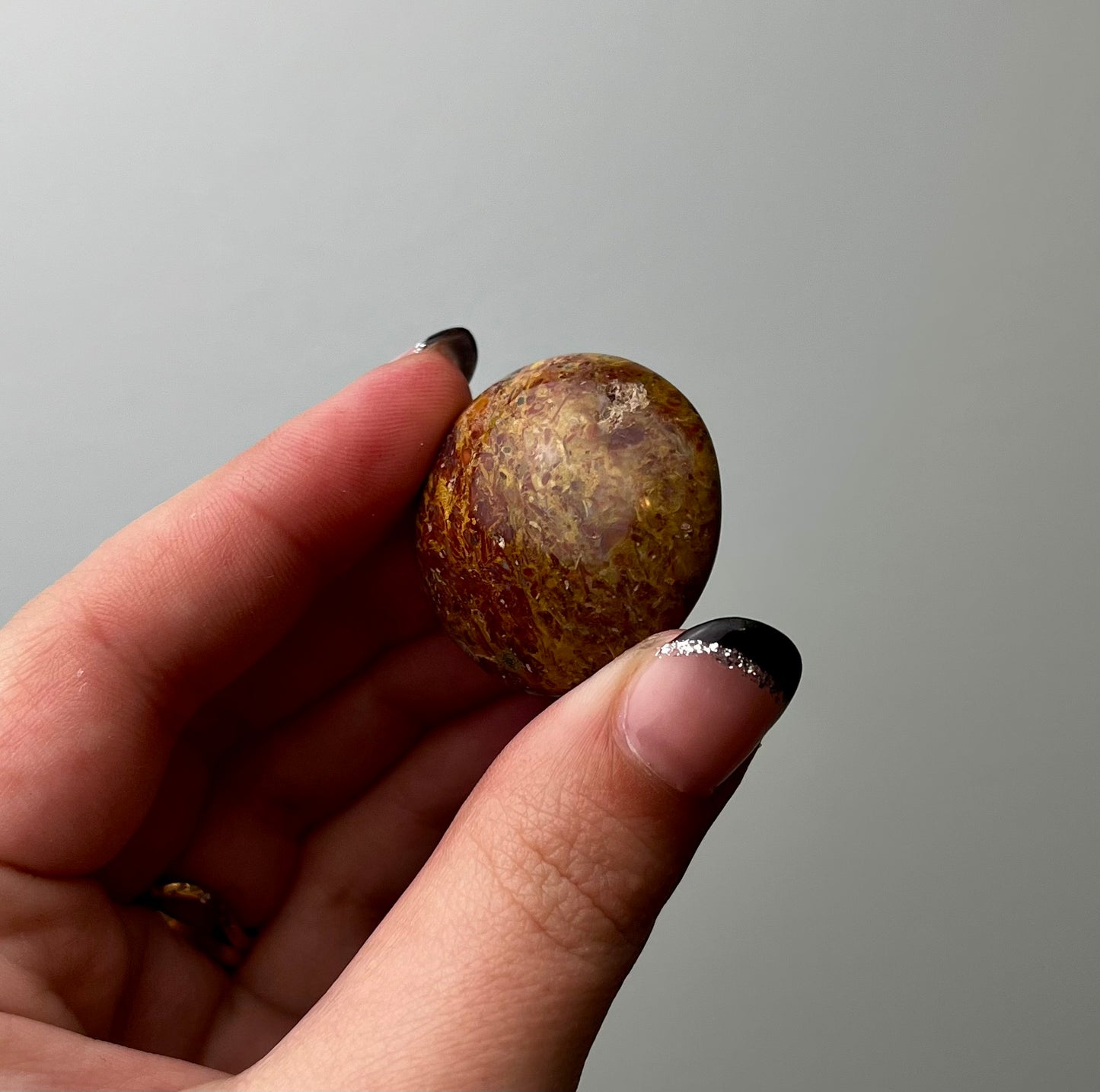 Ocean jasper flat stone