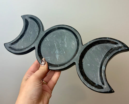 Arfvedsonite/firework stone moon tray