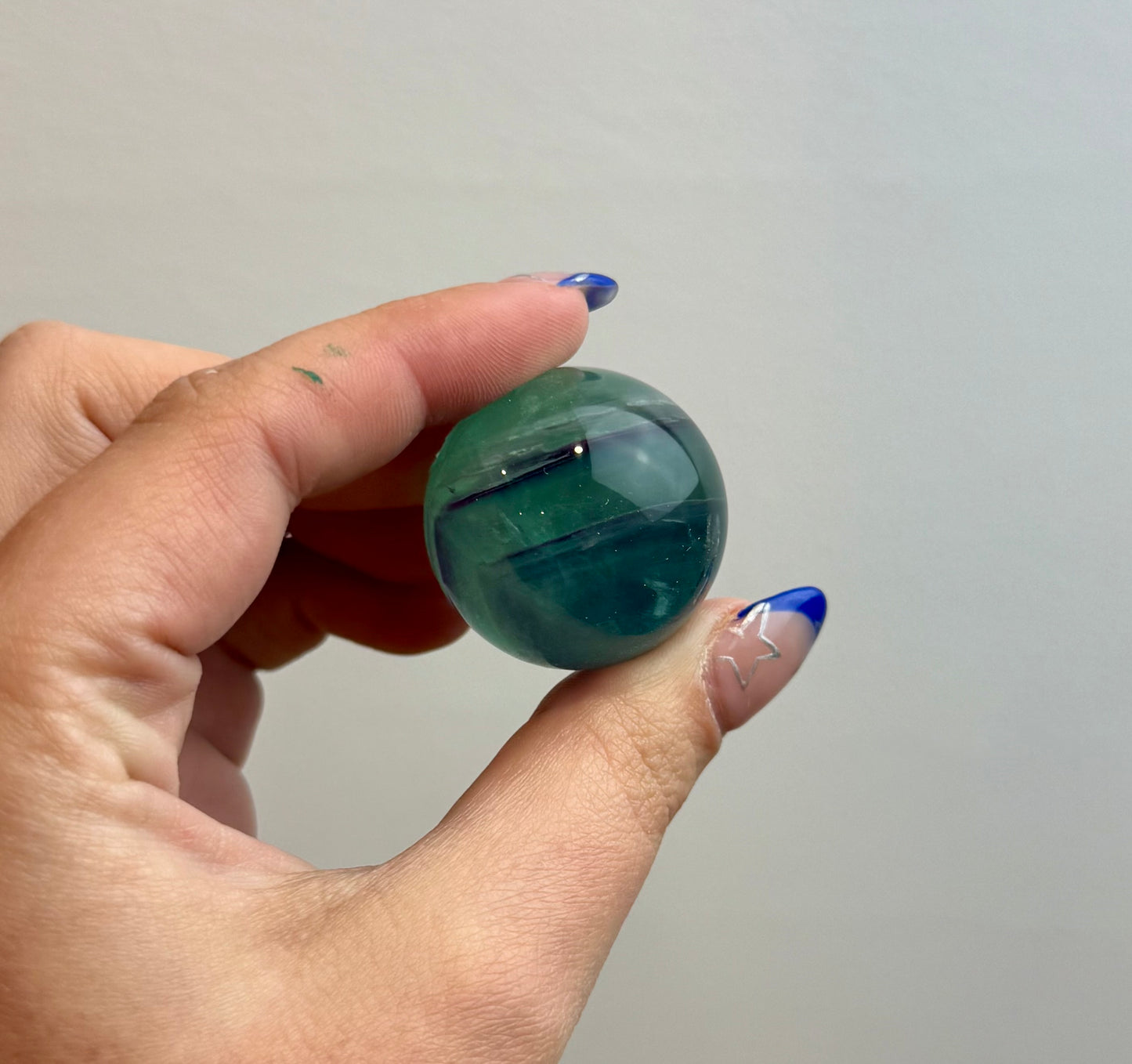 Fluorite sphere