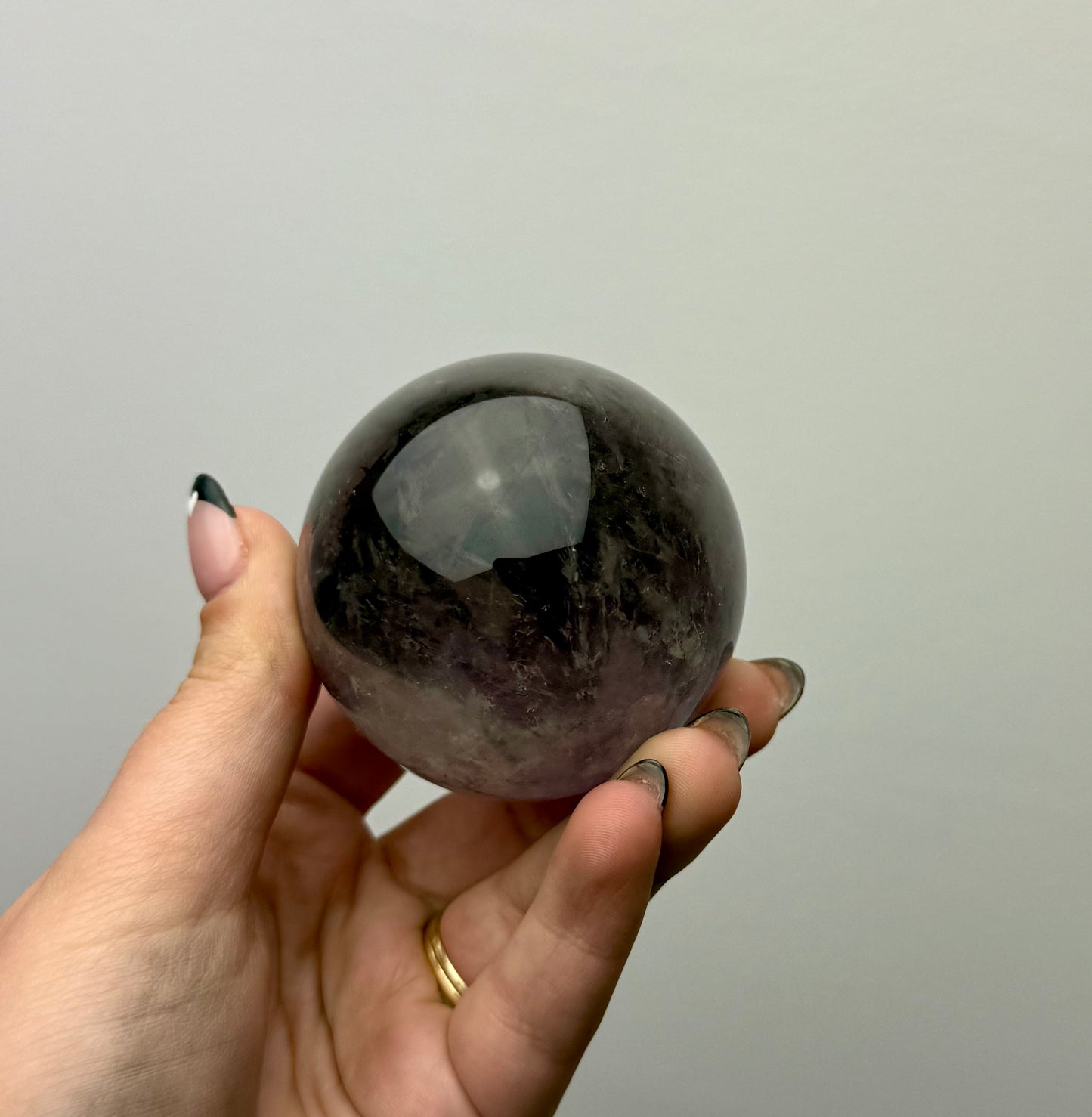 Amethyst sphere