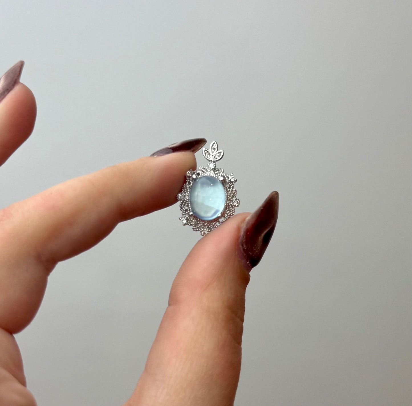Aquamarine pendant