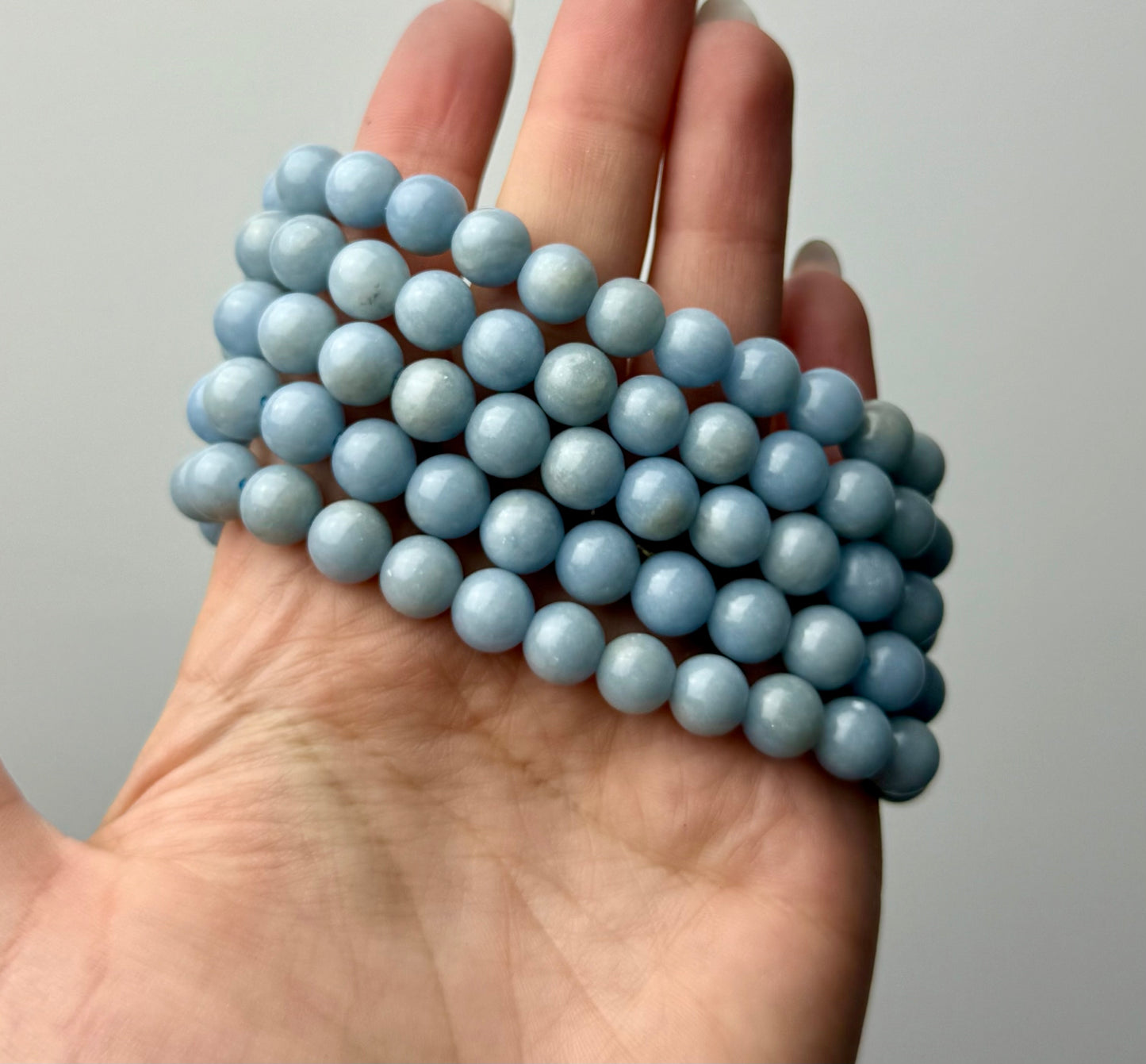 Angelite bracelets