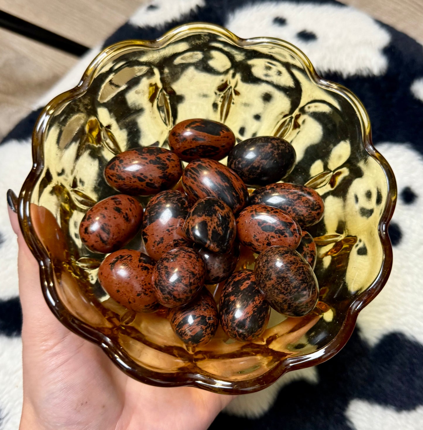 Mahogany Obsidian tumbles