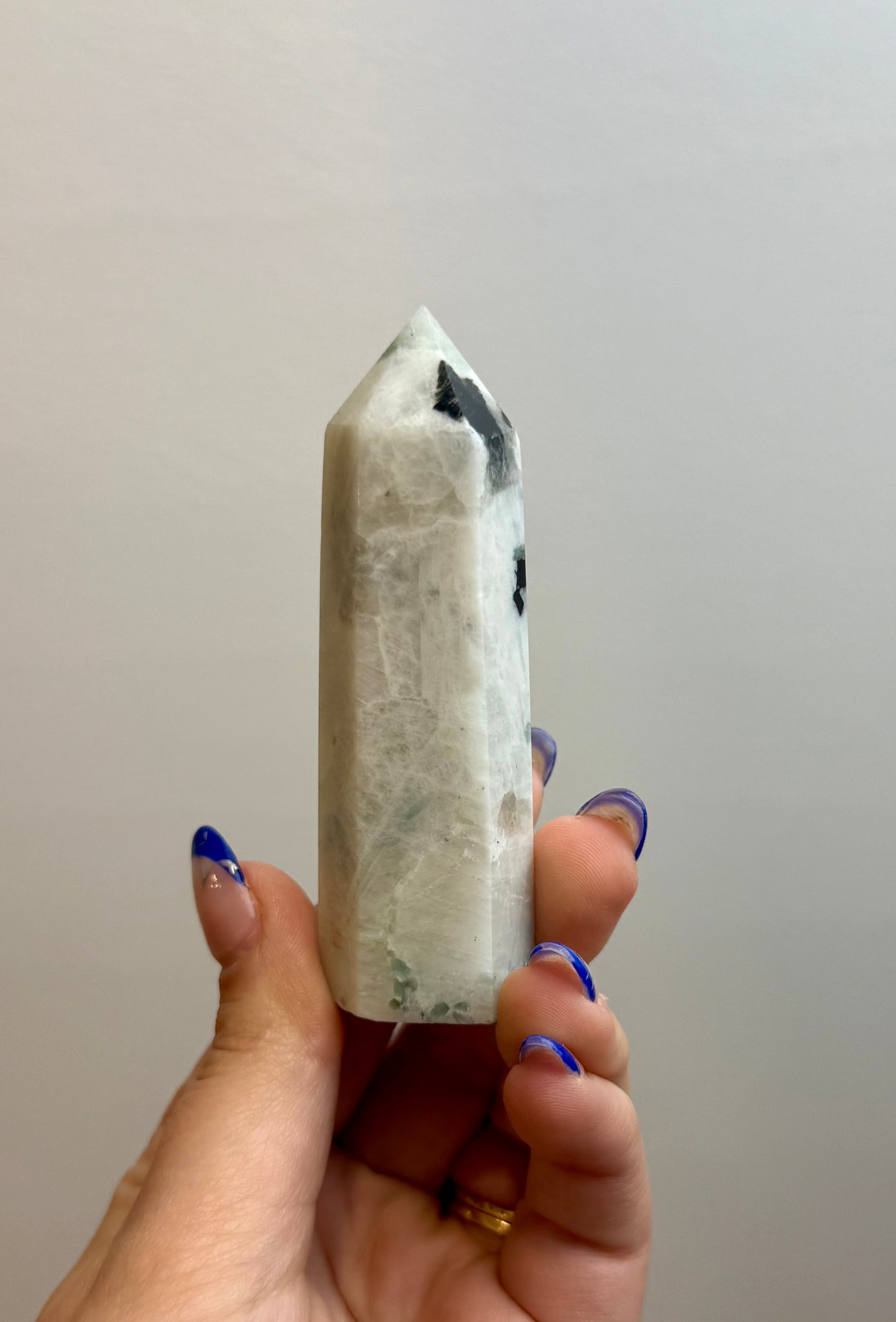 Rainbow moonstone tower