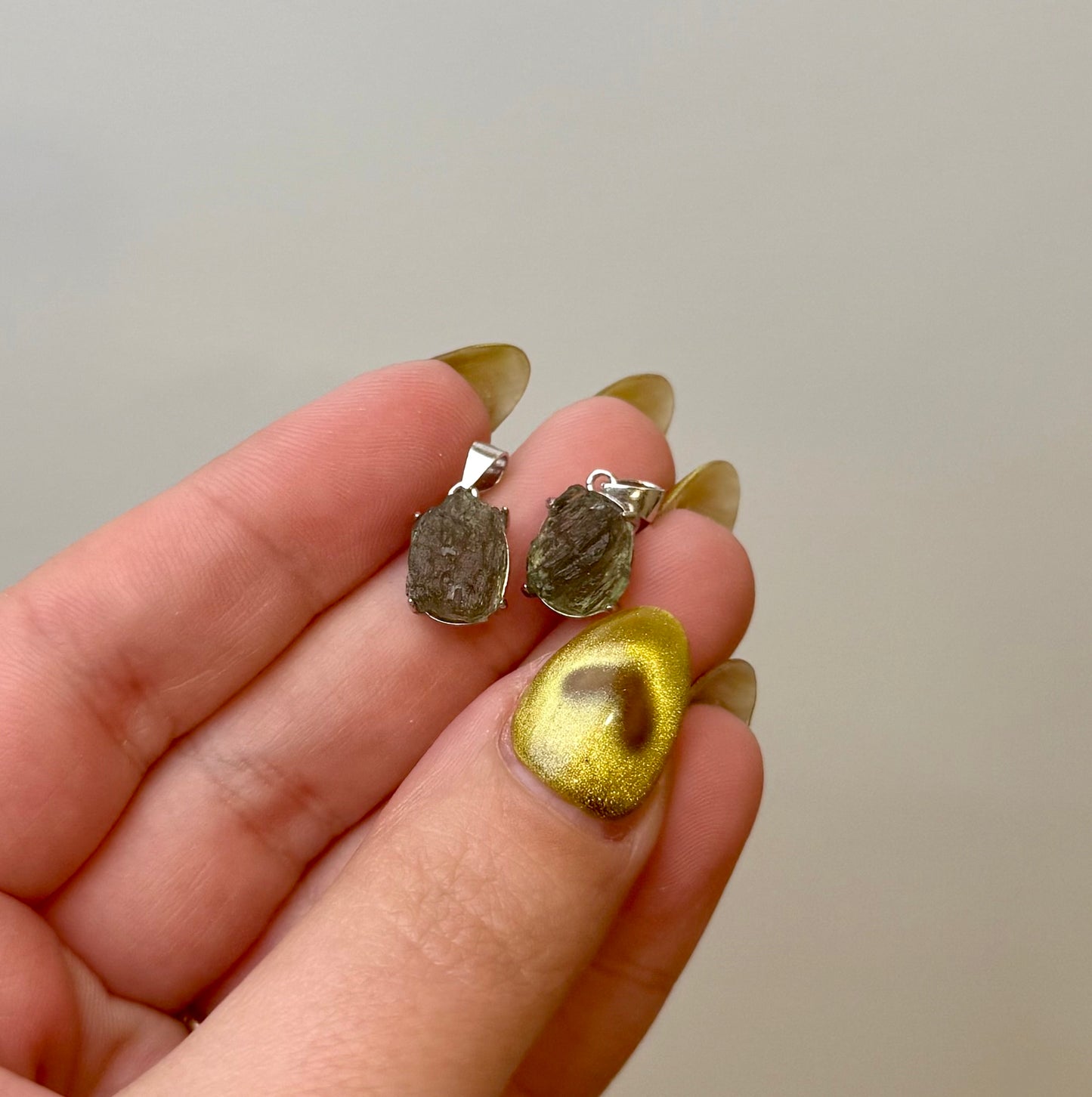 Moldavite S925 pendants