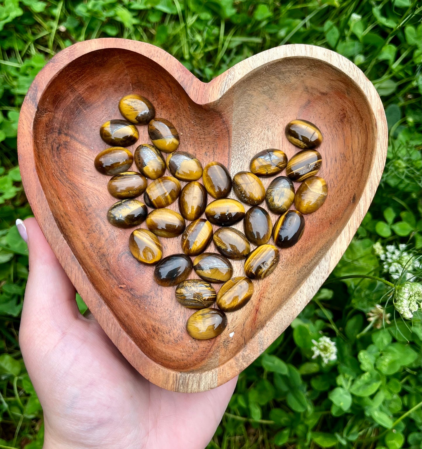 Tigers eye cabochons ￼￼