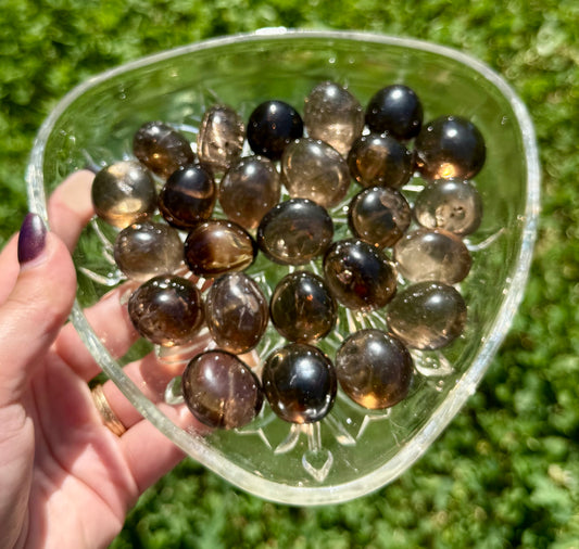 Smoky Quartz tumbles