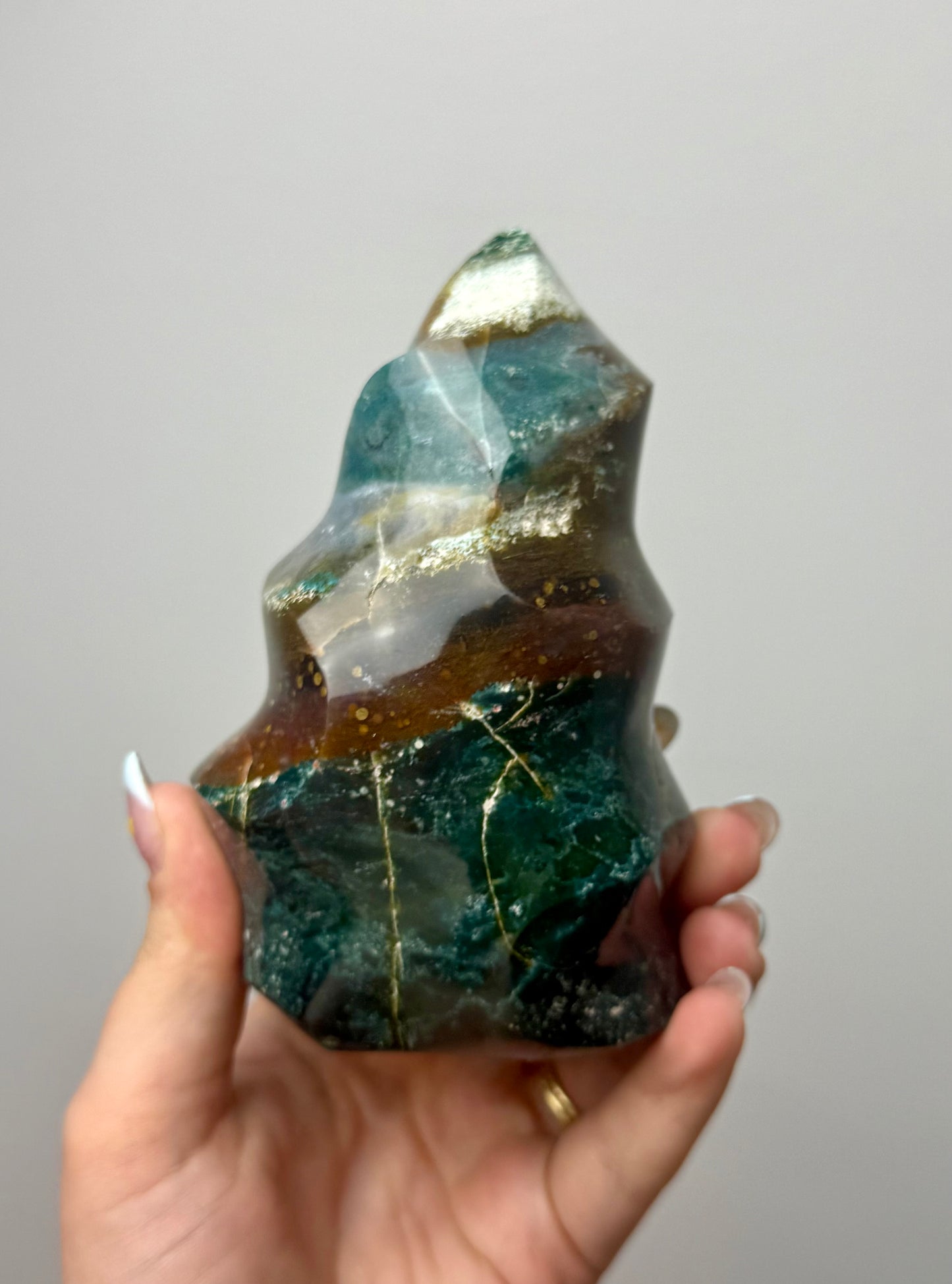 Ocean jasper flame