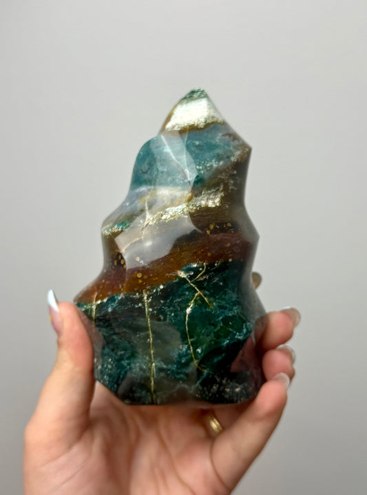 Ocean jasper flame