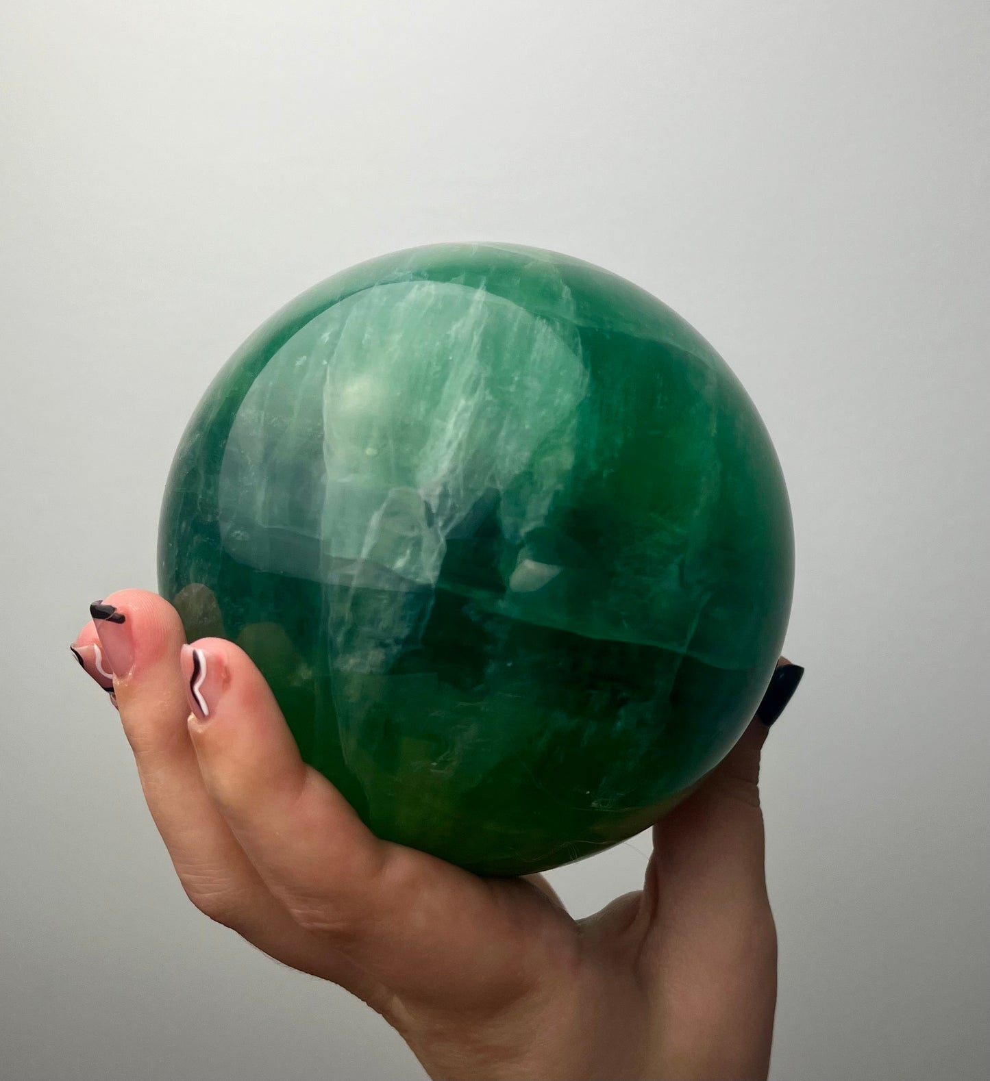 Fluorite sphere