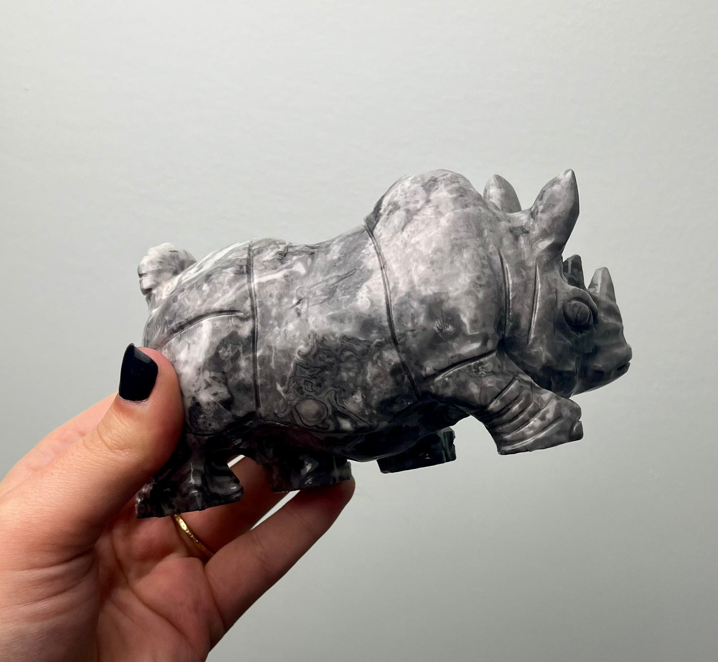 Rhino carving