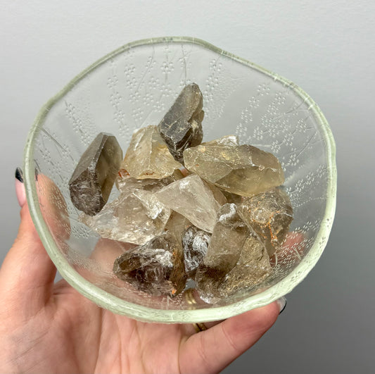 Smoky quartz raws