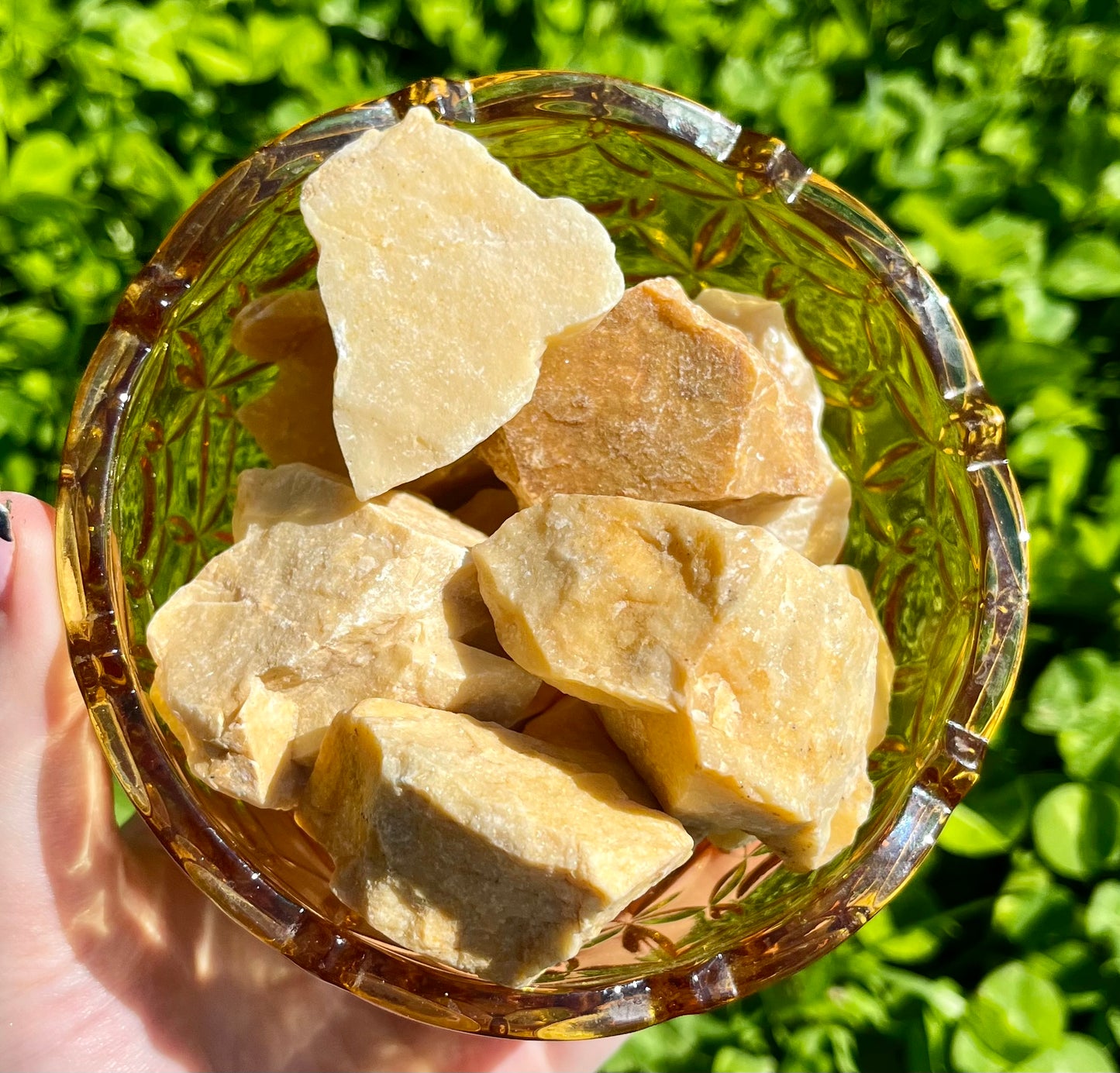 Raw yellow aventurine