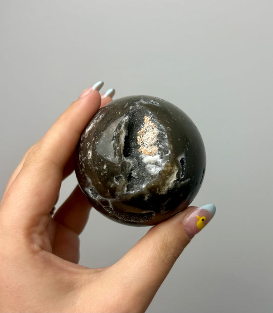 Chalcedony sphere