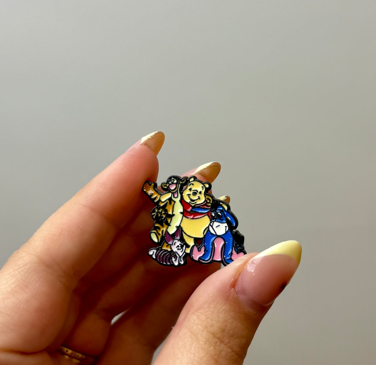 Winne the Pooh and friends enamel pin