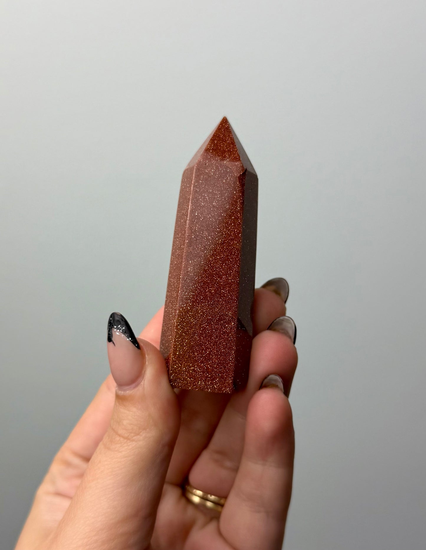 Man made material goldstone tower