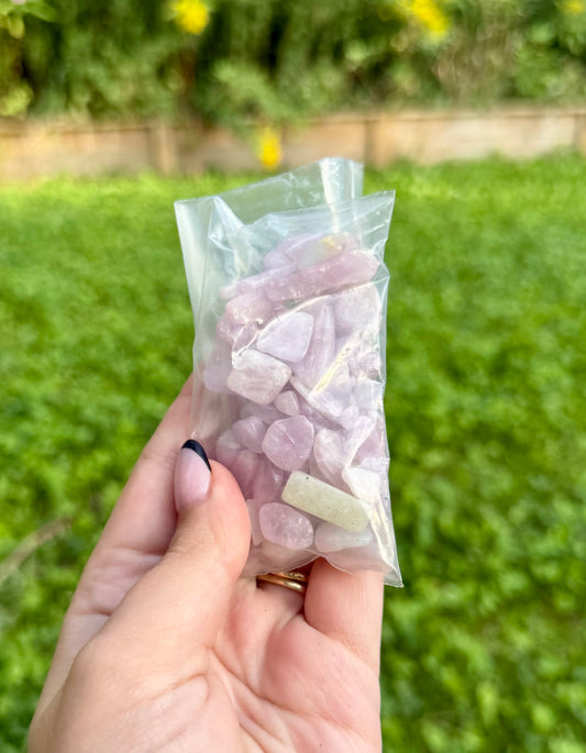 Kunzite chip bag